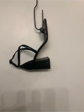 Banana Republic Black Strappy Block Heel Sandals